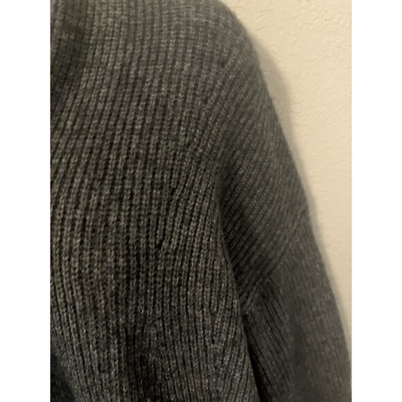 Athleta Cardigan Women’s Size XS Wool Cashmere Blend Open Front Black - Picture 3 of 8